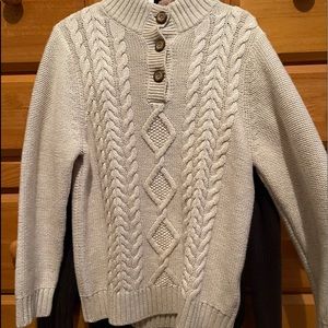 Hanna Anderson Cable Sweater.